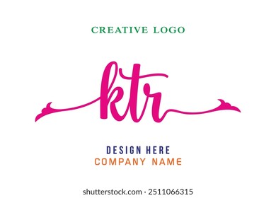 KTR Lettering logo is simple, easy to understand and authoritative