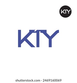 KTY Logo Letter Monogram Design