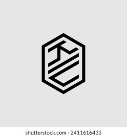 KU line geometric monogram with high quality professional design that will print well