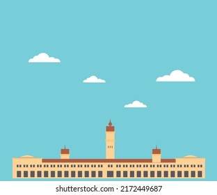 Kuala Lumpur, Malaysia. Vector design. Tourism and travel