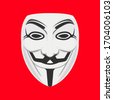 guy fawkes face mask