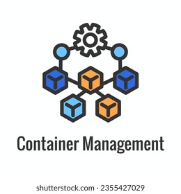 Kubernetes Development and Environment Icon Showing Benefit