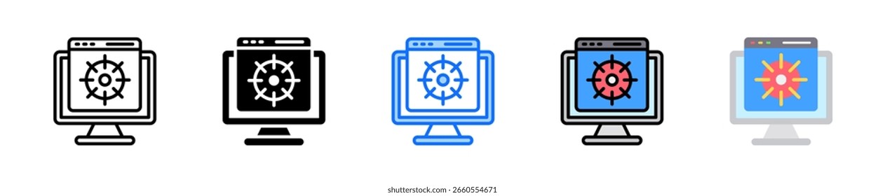 Kubernetes Icon Set Multiple Style Collection