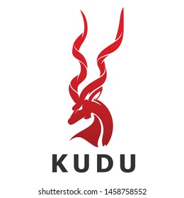 Kudu graphic vector logo templete