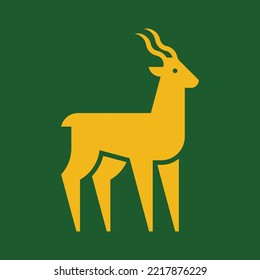 Kudu Logo. Icon design. Template elements