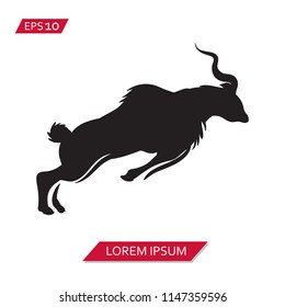 kudu vector icon symbol