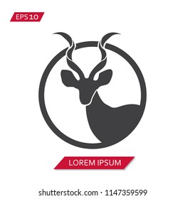 kudu vector icon symbol