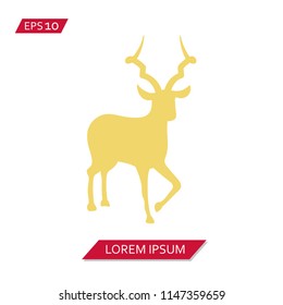 kudu vector icon symbol