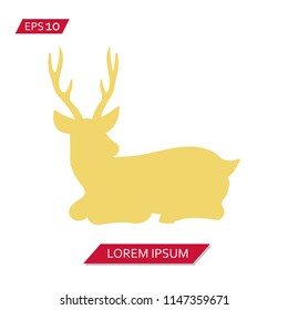 kudu vector icon symbol