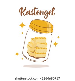 Kue kastengel indonesian snack food for eid al fitr 