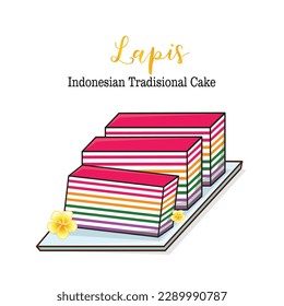 kue lapis. lapis cake. indonesian traditional lapis cake. lapis pelangi. sweet  cake. dessert. sweet and yummy dessert