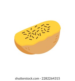 kue pukis indonesian street food illustration