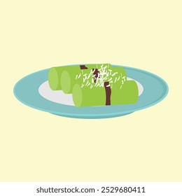 Kue Putu or traditional Indonesian Food