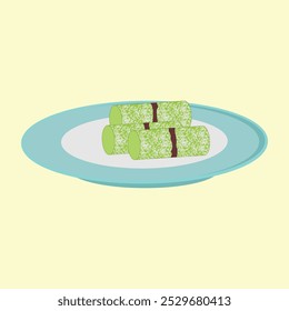 Kue Putu or traditional Indonesian Food