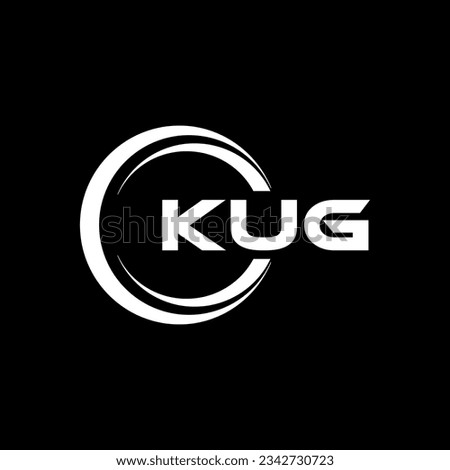 KUG Logo Design, Inspiration for a Unique Identity. Modern Elegance and Creative Design. Watermark Your Success with the Striking this Logo.