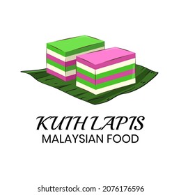 Kuih Kek Lapis o Lapis Cake es un kuih o kueh tradicional malasio que se come para el desayuno o el té en Malasia y Singapur.