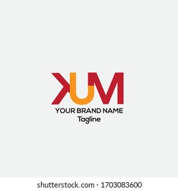 KUM vector logo design, UM Creative logo design