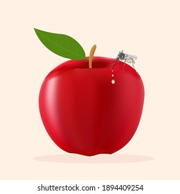 If a kumar mosquito heaps a ripe apple, then it is environmentally friendly