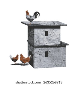 Kumes diseñado para pollo y gallina de corral.