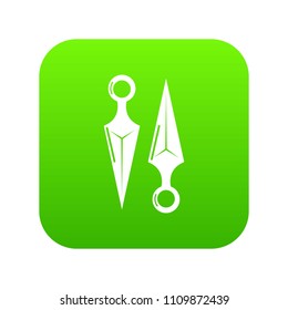 Kunai icon. Simple illustration of kunai vector icon for web