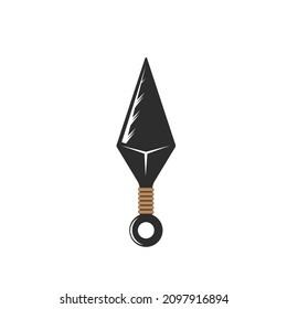 kunai icon vector illustration design element template