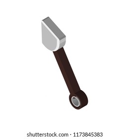 Kunai isometric left top view 3D icon