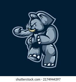 Kung Fu Elephant Illustration Design