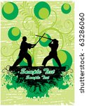 Kung fu players
