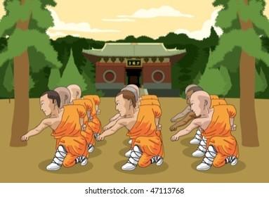 "kung fu" scene