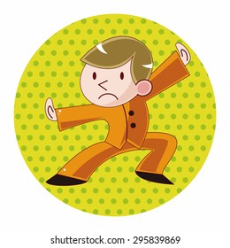 Kung fu theme elements