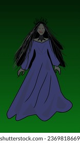 Kuntilanak Queen is the most power than another kuntianak. It is indonesian ghost.