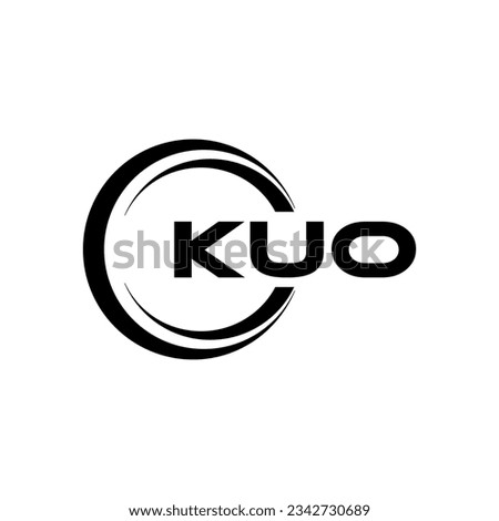 KUO Logo Design, Inspiration for a Unique Identity. Modern Elegance and Creative Design. Watermark Your Success with the Striking this Logo.