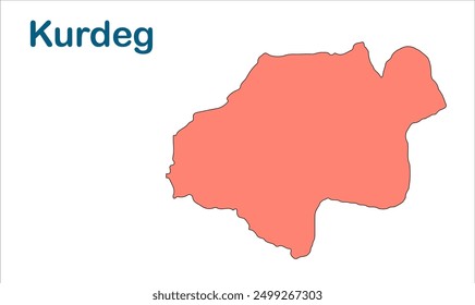 Kurdeg subdivision map, Simdega District, Jharkhand state, Republic of India, Government of Jharkhand, Indian territory, Eastern India, politics, village, tourism