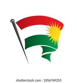 Kurdistan & Kurdish Flag
