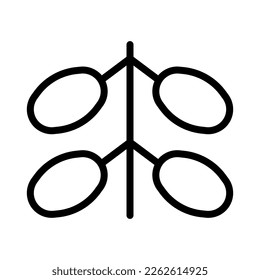 kurma icon outline style ramadan illustration vector element and symbol perfect. Icon sign from modern collection for web.