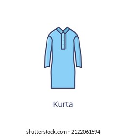 kurta icon in vector. logotype