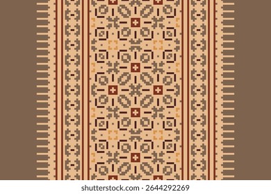 Kurta Pattern Seamless Native American, Motif embroidery, Pixel Ikat embroidery vector Design for Print 60s paisley tie dye damascus ornament rugs hipster kurta pajama