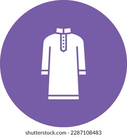 Kurta vector icon. Can be used for printing, mobile and web applications.