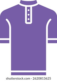 Ícone do vetor Kurta. Pode ser usado para impressão, aplicativos móveis e da Web.