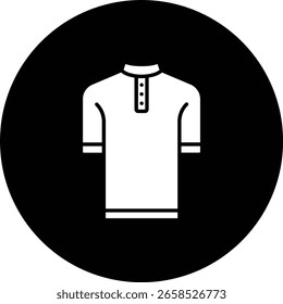 Kurta vector icon. Can be used for printing, mobile and web applications.