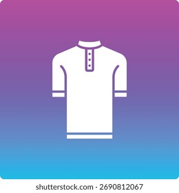 Kurta vector icon. Can be used for printing, mobile and web applications.