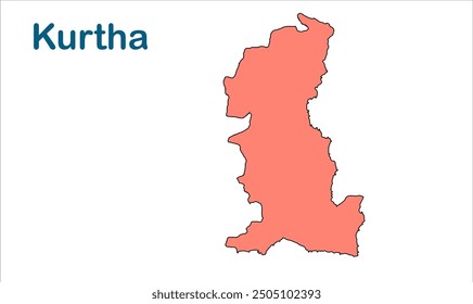 Kurtha subdivision map-, Arwal District, Bihar State, Republic of India, Government of Bihar, Indian territory, Eastern India, politics, village, tourism