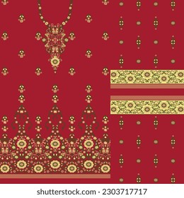 Kurti Vorderteil-Illustrator-Vektordesign