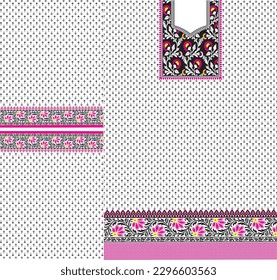 Kurti-Vorderteil und selektiver Illustrator, Vektordesign