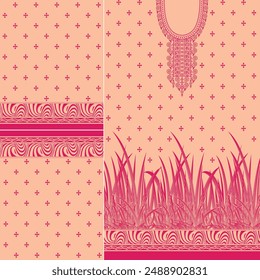 KURTI Vorderteil und Selekev Illustrator Vektorgrafik Design