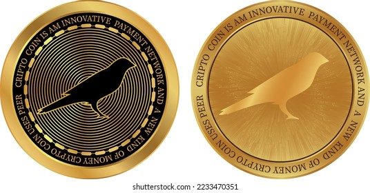 ilustraciones del vector de monedas kusama-ksm. 3 quinquies ilustración. monedas vectoriales.