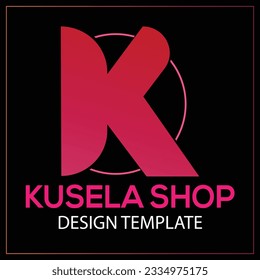 Kusela logo design K logo design 