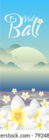 Kuta Bali background for Banner design