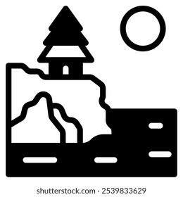 Icono de Kuta Beach para Web, App, infografía, etc