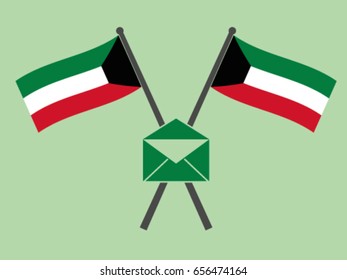 Kuwait Emblem Mail Service